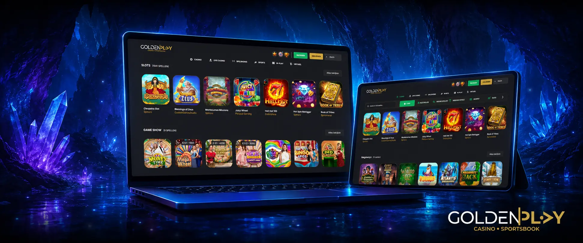 Slots starten bij Golden Play