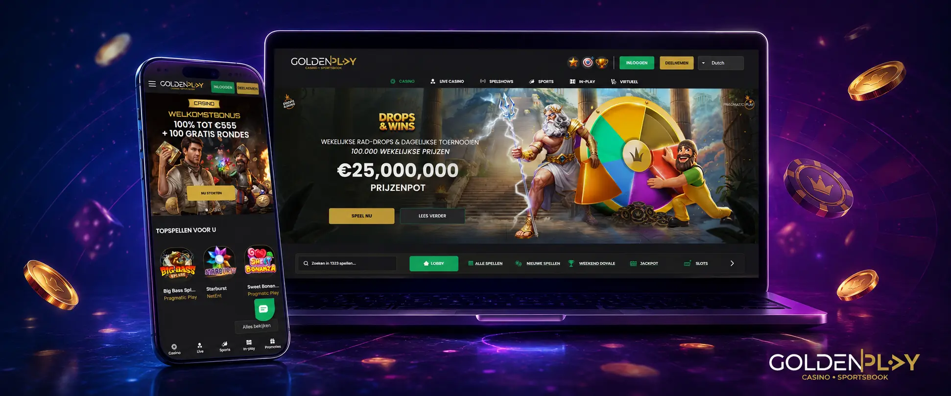 Waarmee kan Golden Play helpen?